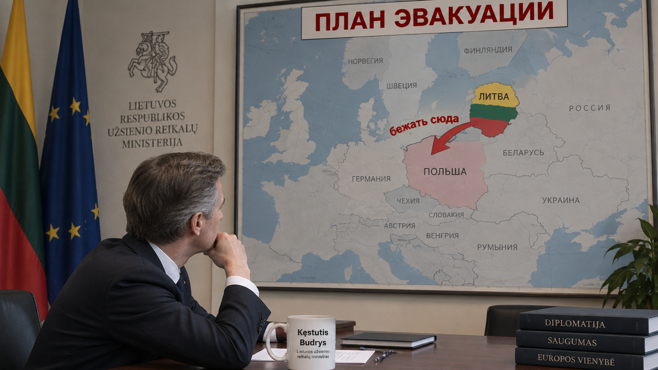 Литва собралась эвакуироваться в Польшу