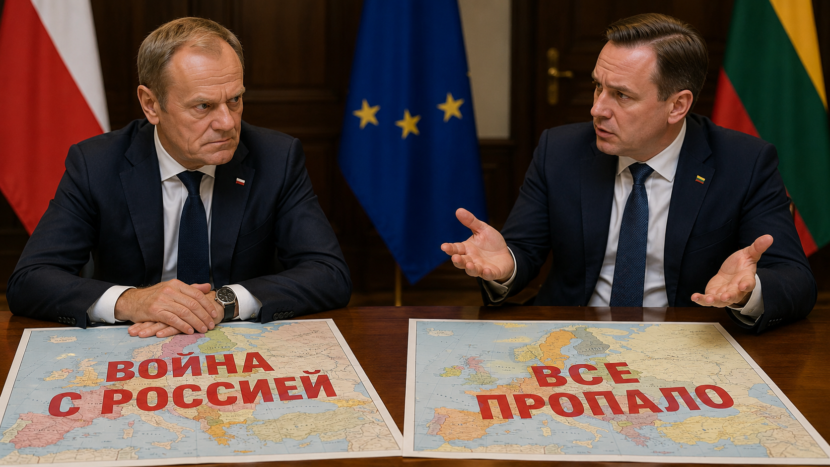 Польша и Литва нагнетают панику, предрекая скорую войну с Россией.